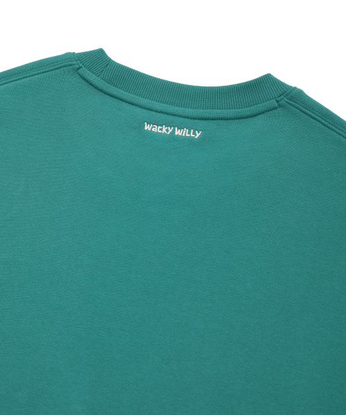 Wacky WiLLy(ワッキーウィリー)の「ロゴタイポスウェットグリーン(スウェット・レディース・その他・SMALL/MEDIUM/LARGE/X-LARGE)」の7枚目の写真