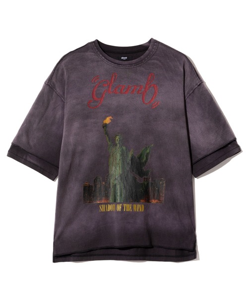 glamb(グラム)の「Shadow of Liberty T-Shirt / シャドーオブリバティTシャツ(Tシャツ/カットソー・メンズ・ホワイト/ブラック・S/M/L)」の4枚目の写真