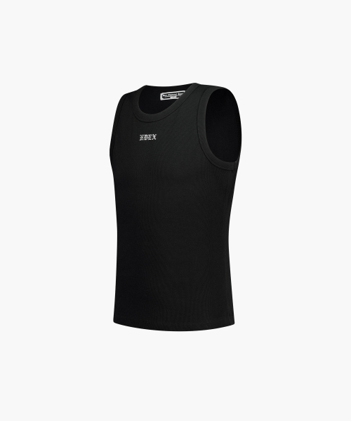 HDEX（エイチデックス）の「エッセンシャルリブボディフィットタンク (ブラック)（Tシャツ/カットソー・メンズ・ブラック・LARGE/X-LARGE/XX-LARGE/MEDIUM）」の2枚目の写真