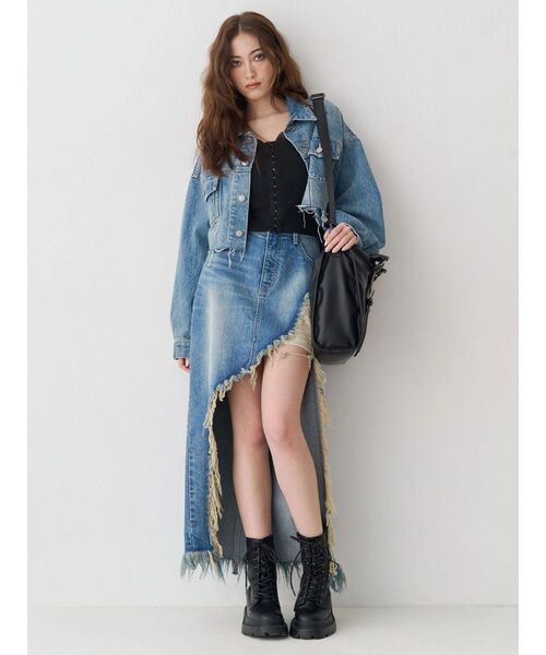 EVRIS（エヴリス）の「レースアップインソールワークブーツ（ブーツ・レディース・ブラック/ブラウン・MEDIUM/LARGE/SMALL）」の11枚目の写真