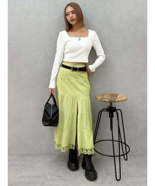 EVRIS（エヴリス）の「レースアップインソールワークブーツ（ブーツ・レディース・ブラック/ブラウン・MEDIUM/LARGE/SMALL）」の19枚目の写真