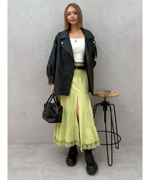 EVRIS（エヴリス）の「レースアップインソールワークブーツ（ブーツ・レディース・ブラック/ブラウン・MEDIUM/LARGE/SMALL）」の20枚目の写真