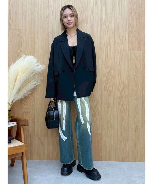 EVRIS（エヴリス）の「レースアップインソールワークブーツ（ブーツ・レディース・ブラック/ブラウン・MEDIUM/LARGE/SMALL）」の21枚目の写真