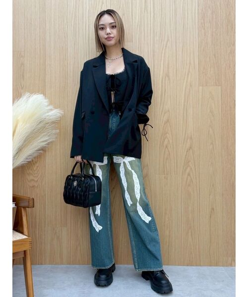 EVRIS（エヴリス）の「レースアップインソールワークブーツ（ブーツ・レディース・ブラック/ブラウン・MEDIUM/LARGE/SMALL）」の22枚目の写真