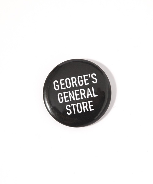 GEORGE'S（ジョージズ）の「[5cm] ジョージズ 缶バッジ（バッジ・レディース・ブラック/レッド/グリーン/イエロー・FREE）」の2枚目の写真