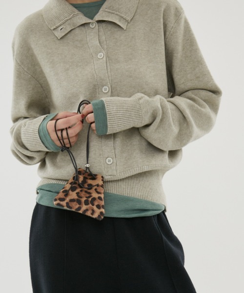 FUULLY STUDIO(フーリィーステューディオ)の「マルチショルダーストラップ / リップケース(チャーム・レディース・レオパード/ブラック・FREE)」の6枚目の写真