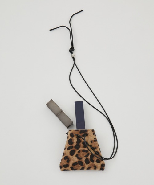 FUULLY STUDIO(フーリィーステューディオ)の「マルチショルダーストラップ / リップケース(チャーム・レディース・レオパード/ブラック・FREE)」の15枚目の写真