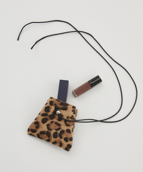 FUULLY STUDIO(フーリィーステューディオ)の「マルチショルダーストラップ / リップケース(チャーム・レディース・レオパード/ブラック・FREE)」の14枚目の写真