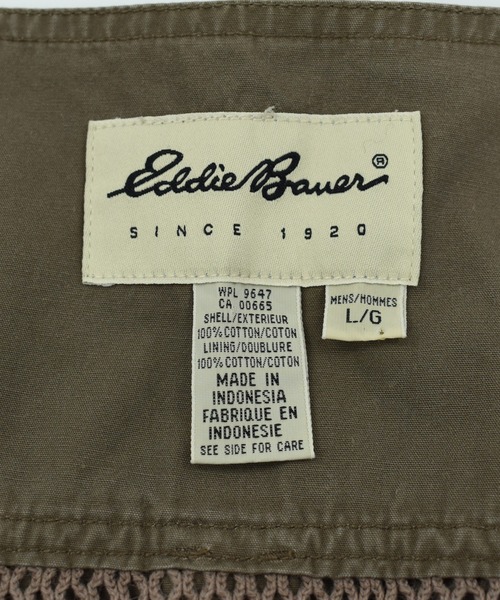 Eddie Bauer（エディーバウアー）の「【USED】90's～ Eddie Bauer フィッシング ベスト（ベスト・メンズ・ブラウン・LARGE）」の3枚目の写真