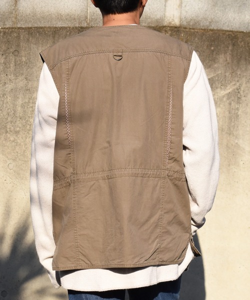 Eddie Bauer（エディーバウアー）の「【USED】90's～ Eddie Bauer フィッシング ベスト（ベスト・メンズ・ブラウン・LARGE）」の11枚目の写真