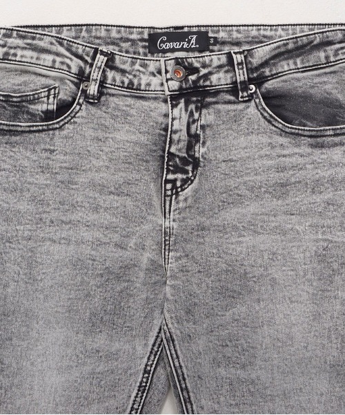 CavariA（キャバリア）の「『CavariA/キャバリア』デニムケミカルスキニー（デニムパンツ・メンズ・ブルー/ブラック・M/L/XL/S）」の12枚目の写真