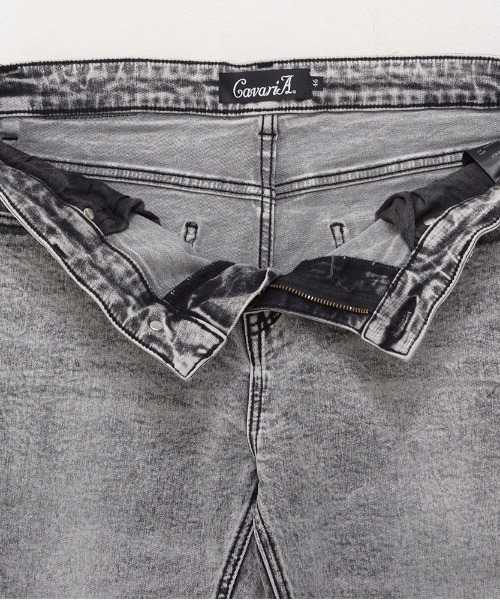 CavariA（キャバリア）の「『CavariA/キャバリア』デニムケミカルスキニー（デニムパンツ・メンズ・ブルー/ブラック・M/L/XL/S）」の13枚目の写真