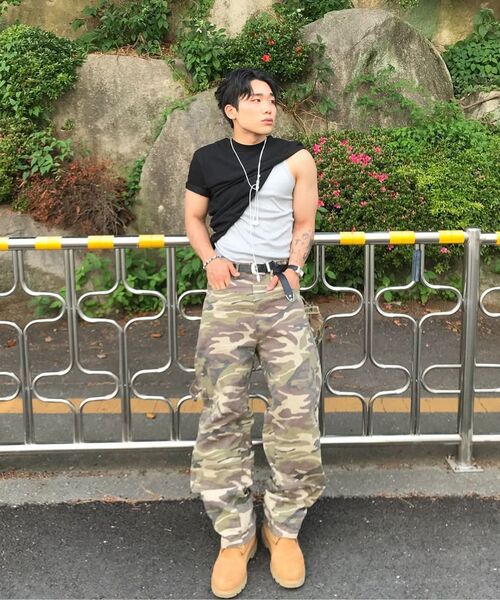 MASSNOUN(マスノウン)の「カーブドカーペンターカモリップストップバイオパンツMSICP004-CM(その他パンツ・レディース・その他・MEDIUM/X-LARGE/LARGE)」の10枚目の写真