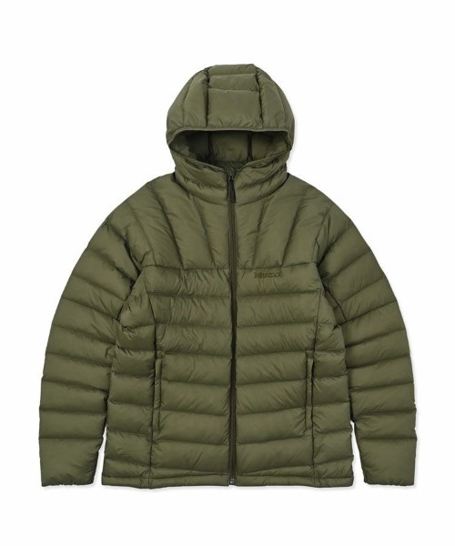 STYLISE（スタイライズ）の「【Marmot】Lance Down Hoodie (ランスダウンフーディー) / 4カラー [MTFW25MDW009]（ダウンジャケット/コート・メンズ・レッド/ブラック/カーキ/パープル・L/M）」の3枚目の写真