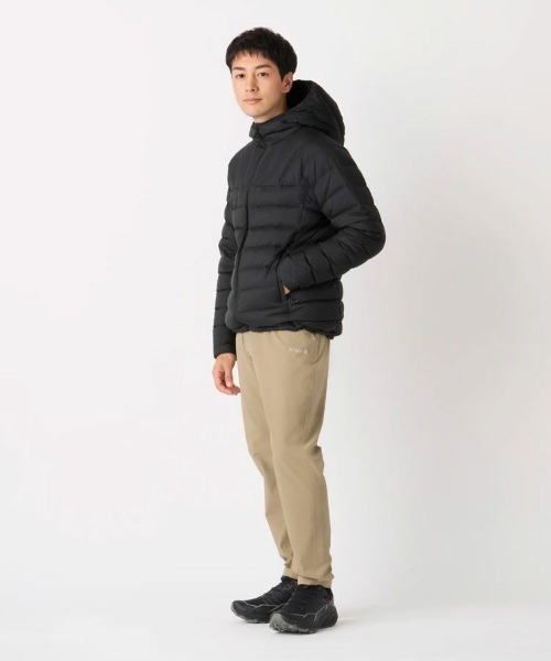 STYLISE（スタイライズ）の「【Marmot】Lance Down Hoodie (ランスダウンフーディー) / 4カラー [MTFW25MDW009]（ダウンジャケット/コート・メンズ・レッド/ブラック/カーキ/パープル・L/M）」の2枚目の写真