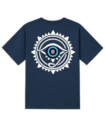 KTN0100 ホルスの目 半袖Tシャツ - ネイビー