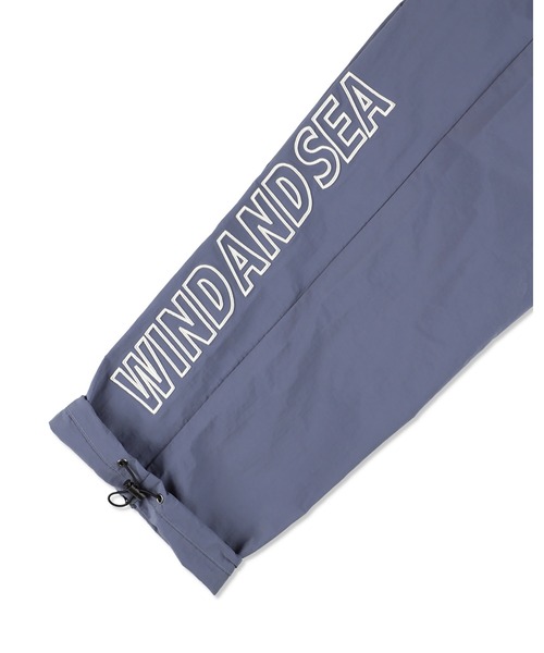 WIND AND SEA(ウィンダンシー)の「BIG LOGO TRACK PANTS(その他パンツ・メンズ・カーキ/ブラック/ブルーグレー/オレンジ・S/M/L/XL)」の10枚目の写真