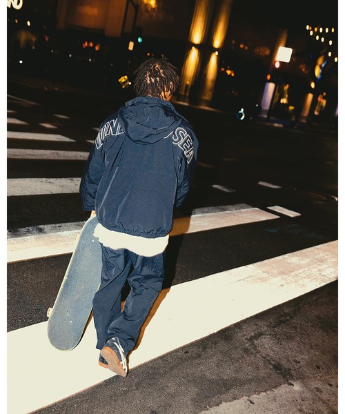 WIND AND SEA(ウィンダンシー)の「BIG LOGO TRACK PANTS(その他パンツ・メンズ・カーキ/ブラック/ブルーグレー/オレンジ・S/M/L/XL)」の18枚目の写真
