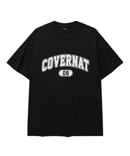 COVERNAT(カバーナット)の「アーチ08ロゴTシャツブラック(Tシャツ/カットソー・レディース・その他・X-SMALL/SMALL/MEDIUM/LARGE/X-LARGE/XX-LARGE)」の1枚目の写真