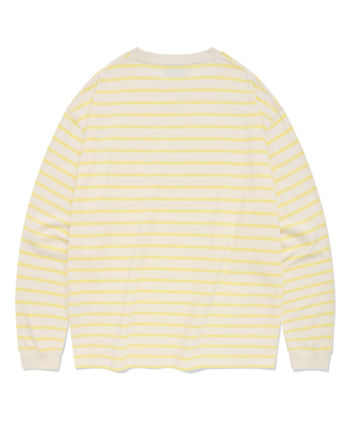 COVERNAT(カバーナット)の「スラブストライプロングスリーブイエロー(Tシャツ/カットソー・レディース・その他・X-LARGE/LARGE)」の2枚目の写真