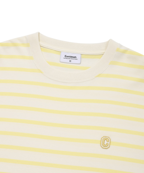 COVERNAT(カバーナット)の「スラブストライプロングスリーブイエロー(Tシャツ/カットソー・レディース・その他・X-LARGE/LARGE)」の3枚目の写真