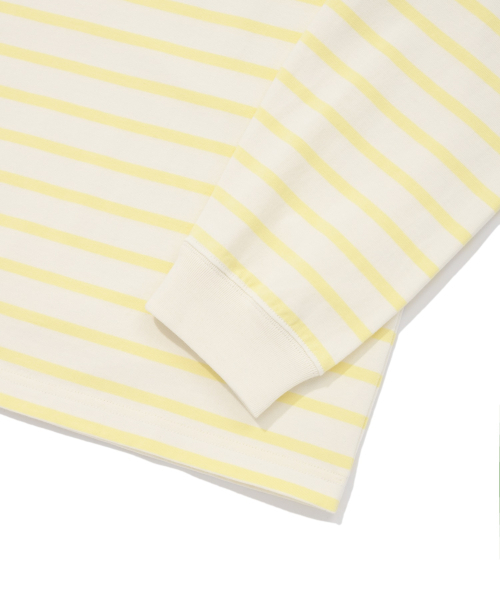 COVERNAT(カバーナット)の「スラブストライプロングスリーブイエロー(Tシャツ/カットソー・レディース・その他・X-LARGE/LARGE)」の6枚目の写真