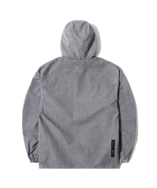 QT8 GARMENTS(キューティーエイトガーメント)の「OC Pigment Hoodie Windbreaker (Grey)(ナイロンジャケット・レディース・その他・X-LARGE/LARGE/MEDIUM)」の4枚目の写真