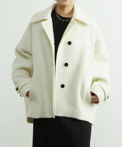 セール】モヘヤ混コクーンシャギーコート（その他アウター）｜SOFFITTO