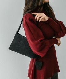 on:nue（オンニュ）の「【on:nue】[2WAY/肩紐付] ワンハンドルスエードショルダーバッグ（ショルダーバッグ）」