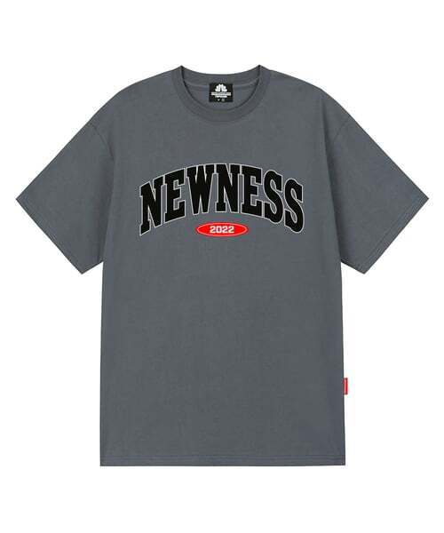 TRIPSHION(トリップション)の「ニューエス バーシティ ロゴ Tシャツ - グレー(Tシャツ/カットソー・メンズ・その他・LARGE/MEDIUM/X-LARGE)」の1枚目の写真