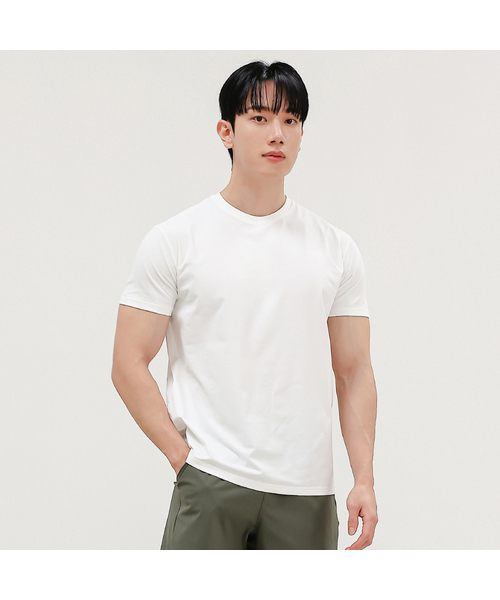 MALDEN(モールデン)の「エアリーズマッスルフィットショートスリーブ(Tシャツ/カットソー・メンズ・ブラック/ネイビー/ホワイト・LARGE/MEDIUM/X-LARGE/XX-LARGE)」の2枚目の写真