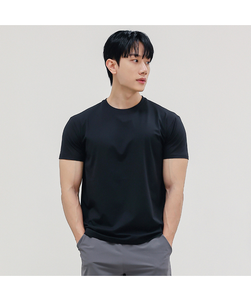 MALDEN(モールデン)の「エアリーズマッスルフィットショートスリーブ(Tシャツ/カットソー・メンズ・ブラック/ネイビー/ホワイト・LARGE/MEDIUM/X-LARGE/XX-LARGE)」の3枚目の写真