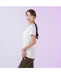 SWT25048-03 エアメッシュTシャツ ホワイト