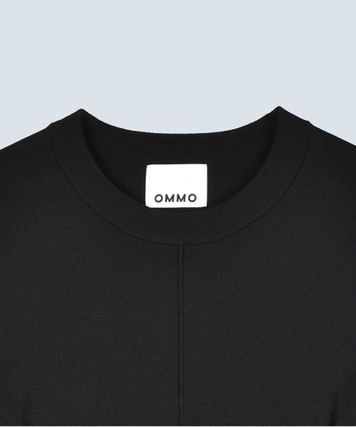 LAYERED FLARE KNIT TOP（ニット/セーター）｜OMMO（オーエムエムオー