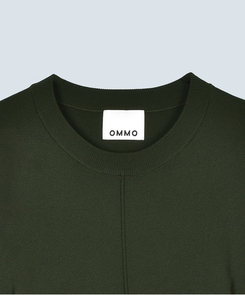 LAYERED FLARE KNIT TOP（ニット/セーター）｜OMMO（オーエムエムオー