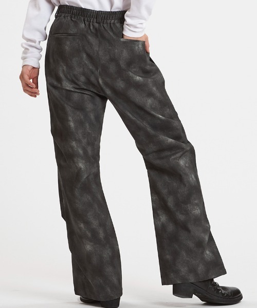 NO ID.（ノーアイディ）の「mp14456-ﾜｲﾄﾞﾚｯｸﾞﾀｯｸﾄﾗｳｻﾞｰｽﾞ パンツ(857006-382P)（その他パンツ・メンズ・ミックスグレー/ブラック/ブラック系その他・2/1）」の18枚目の写真