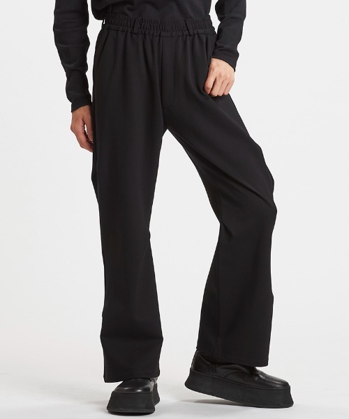 NO ID.（ノーアイディ）の「mp14456-ﾜｲﾄﾞﾚｯｸﾞﾀｯｸﾄﾗｳｻﾞｰｽﾞ パンツ(857006-382P)（その他パンツ・メンズ・ミックスグレー/ブラック/ブラック系その他・2/1）」の22枚目の写真