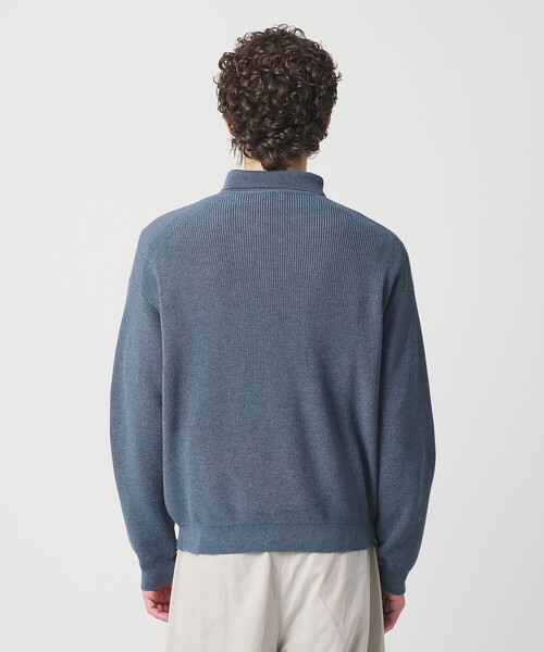 BEAUTY&YOUTH UNITED ARROWS（ビューティーアンドユースユナイテッドアローズ）の「ファイン アゼ カラー ニット ウォッシャブル（ニット/セーター・メンズ・ブラック/コバルトブルー・L/M/S/XL）」の17枚目の写真