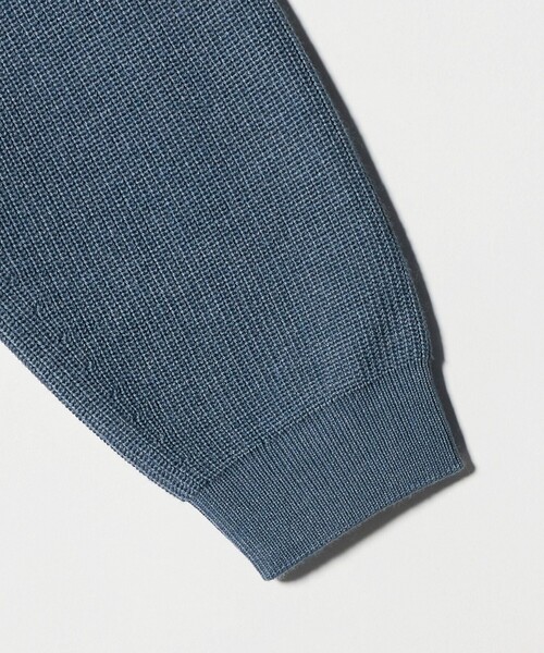 BEAUTY&YOUTH UNITED ARROWS（ビューティーアンドユースユナイテッドアローズ）の「ファイン アゼ カラー ニット ウォッシャブル（ニット/セーター・メンズ・ブラック/コバルトブルー・L/M/S/XL）」の21枚目の写真