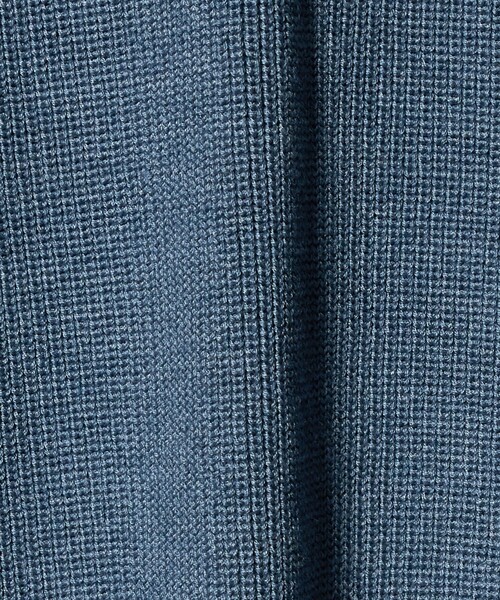 BEAUTY&YOUTH UNITED ARROWS（ビューティーアンドユースユナイテッドアローズ）の「ファイン アゼ カラー ニット ウォッシャブル（ニット/セーター・メンズ・ブラック/コバルトブルー・L/M/S/XL）」の3枚目の写真