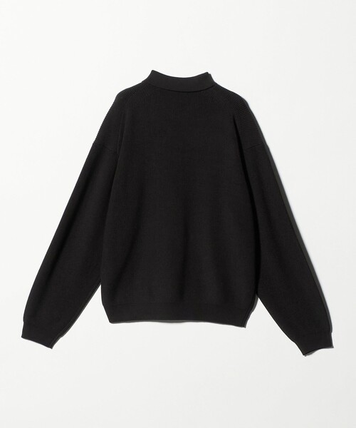 BEAUTY&YOUTH UNITED ARROWS（ビューティーアンドユースユナイテッドアローズ）の「ファイン アゼ カラー ニット ウォッシャブル（ニット/セーター・メンズ・ブラック/コバルトブルー・L/M/S/XL）」の5枚目の写真