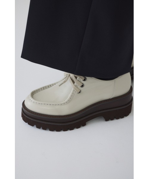 RIM.ARK（リムアーク）の「Derby shoes ダービーシューズ（ドレスシューズ・レディース・ブラック/グレイッシュベージュ・38/39/37/36）」の15枚目の写真