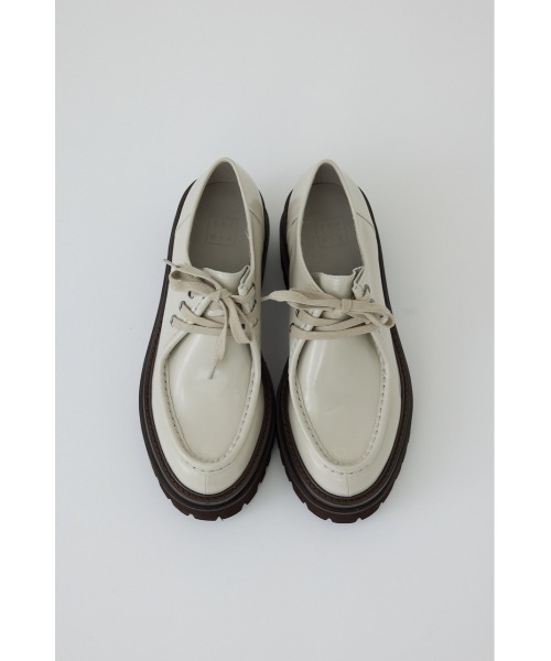 RIM.ARK（リムアーク）の「Derby shoes ダービーシューズ（ドレスシューズ・レディース・ブラック/グレイッシュベージュ・38/39/37/36）」の17枚目の写真