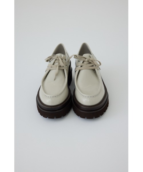 RIM.ARK（リムアーク）の「Derby shoes ダービーシューズ（ドレスシューズ・レディース・ブラック/グレイッシュベージュ・38/39/37/36）」の18枚目の写真