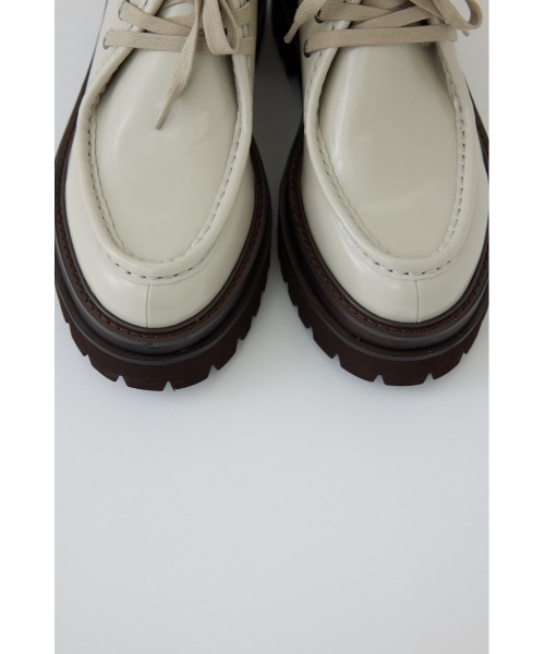 RIM.ARK（リムアーク）の「Derby shoes ダービーシューズ（ドレスシューズ・レディース・ブラック/グレイッシュベージュ・38/39/37/36）」の22枚目の写真