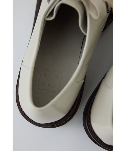 RIM.ARK(リムアーク)の「Derby shoes ダービーシューズ(ドレスシューズ・レディース・ブラック/グレイッシュベージュ・38/39/37/36)」の22枚目の写真