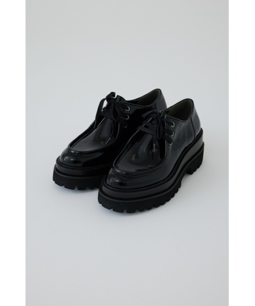 RIM.ARK（リムアーク）の「Derby shoes ダービーシューズ（ドレスシューズ・レディース・ブラック/グレイッシュベージュ・38/39/37/36）」の8枚目の写真