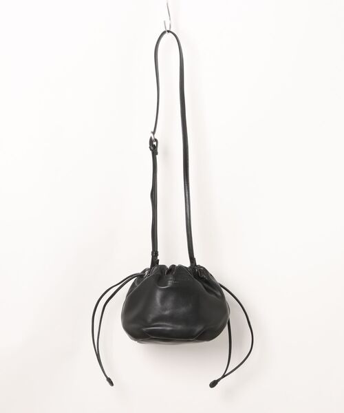 tsumori chisato CARRY（ツモリチサトキャリー）の「ショルダーバッグ　ツモリチサト　ラムギャザー（ショルダーバッグ・レディース・シルバー/ブラック/ラベンダー・FREE）」の2枚目の写真