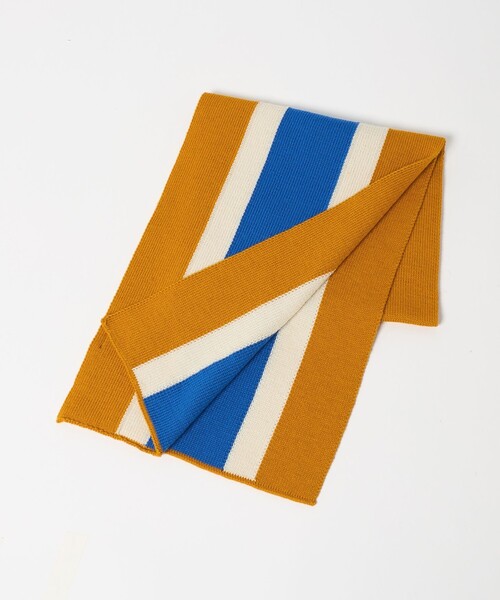 HIGHLAND 2000（ハイランドトゥーサウザンド）の「＜HIGHLAND2000 × Steven Alan＞ COLLAGE SCARF/スカーフ（マフラー・メンズ・ケリーグリーン/イエロー・FREE）」の2枚目の写真