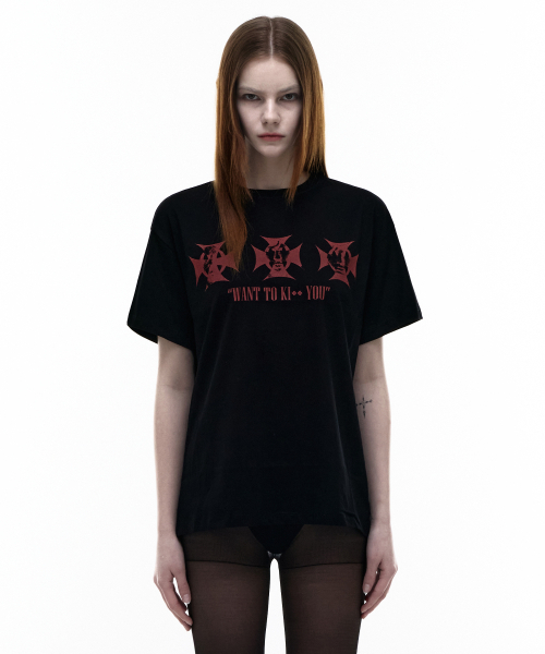 OPUS 0012(オーパス0012)の「Op. 07 3-STAR T-SHIRTS BLACK(Tシャツ/カットソー・レディース・その他・SMALL/MEDIUM/LARGE)」の3枚目の写真